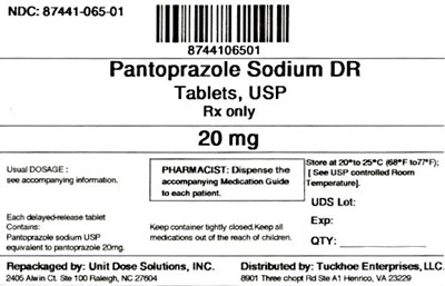 Pantoprazole Sodium Dr 20 mg (8744106501 Pantoprazole Sodium Dr 20 mg)